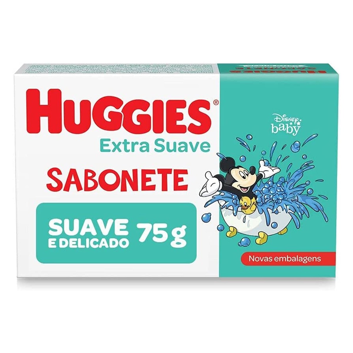 Sabonete em Barra Infantil Huggies Extra Suave 75g