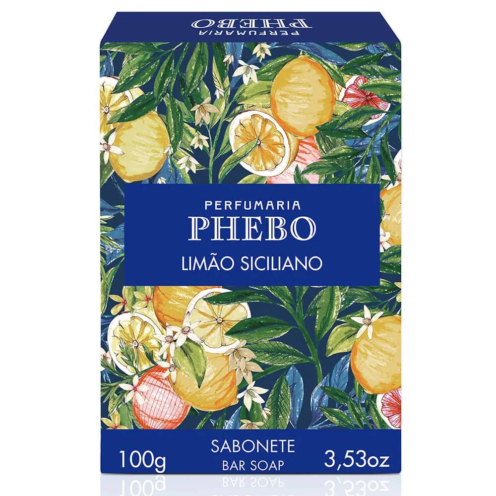 Sabonete em Barra Phebo Limão Siciliano 100g