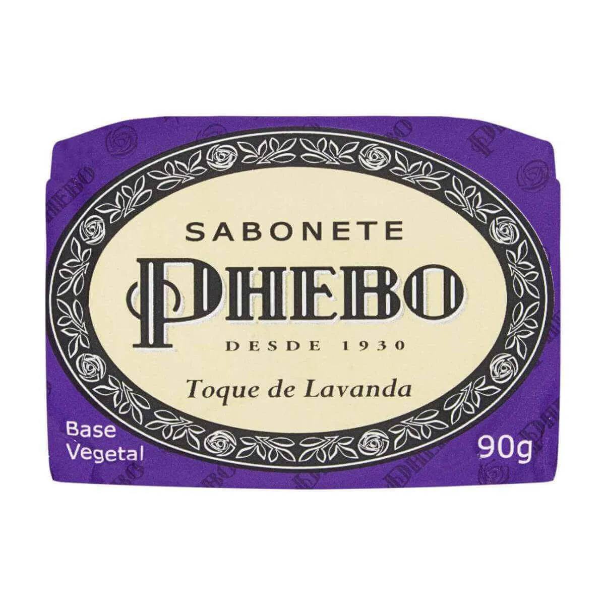 Sabonete em Barra Phebo Toque de Lavanda 90g