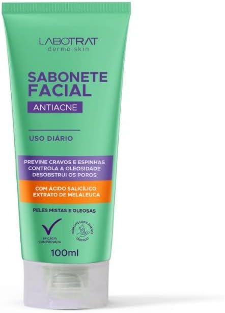 Sabonete Facial Labotrat Antiacne 100ml