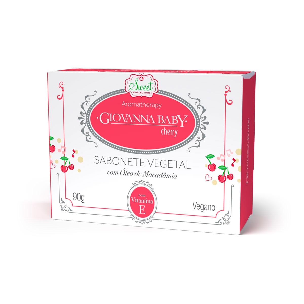 Sabonete Giovanna Baby Vegetal Cherry 90g