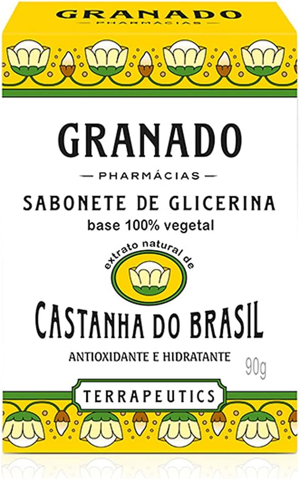 Sabonete Granado Terrapeutics Castanha do Brasil em barra 90g