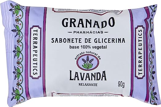 Sabonete Granado Terrapeutics Lavanda em Barra 90g