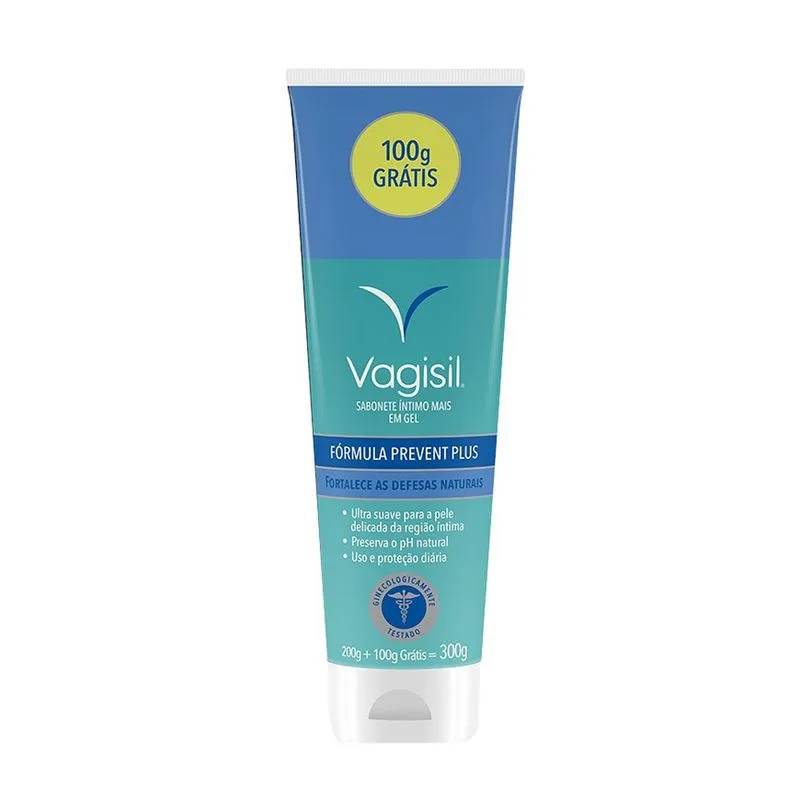 Sabonete Íntimo em Gel Vagisil Prevent Plus 300ml