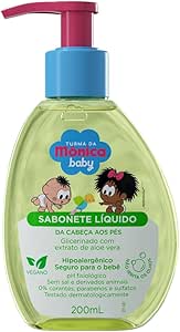 Sabonete Líquido Aloe Vera Turma da Mônica Baby 200ml