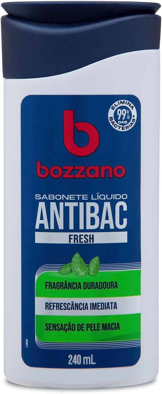 Sabonete Líquido Bozzano Antibac Fresh 240ml
