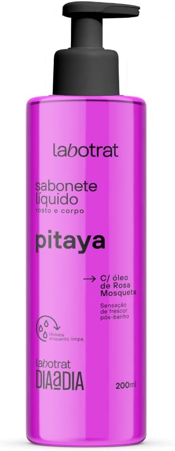 Sabonete Líquido Corpo e Rosto Dia a Dia Labotrat Pitaya 190ml