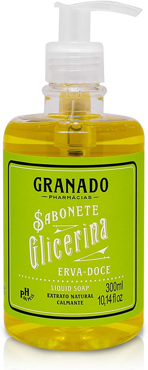 Sabonete Líquido de Glicerina Granado Erva-Doce 300ml