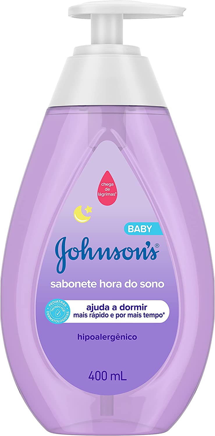 Sabonete Líquido Infantil Johnson's Hora do Sono 400ml