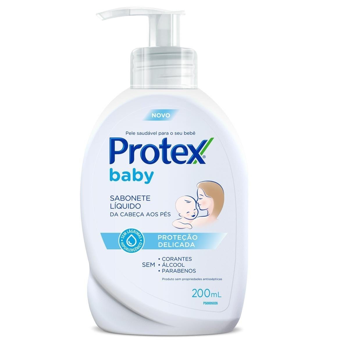 Sabonete Líquido Infantil Protex Baby Cabeça aos Pés 200ml