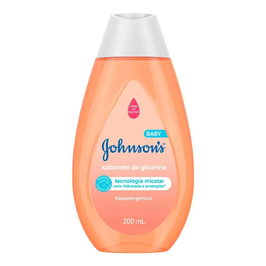 Sabonete Líquido Johnson's Baby Glicerina 200ml