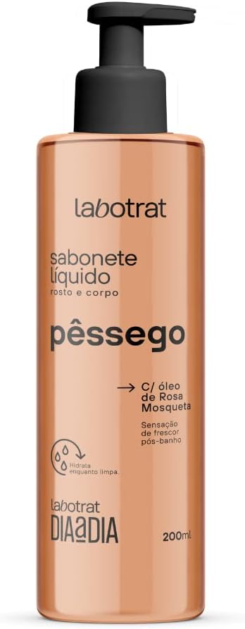 Sabonete Líquido Labotrat Dia a Dia Pêssego 190ml