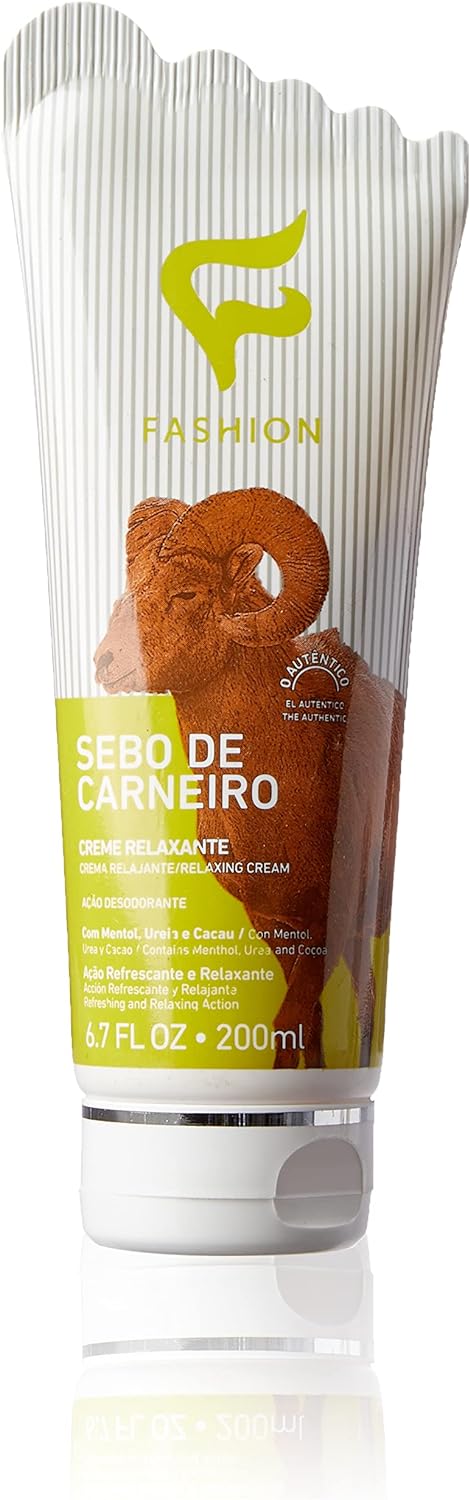 Sebo de Carneiro Fashion Creme Relaxante 200ml