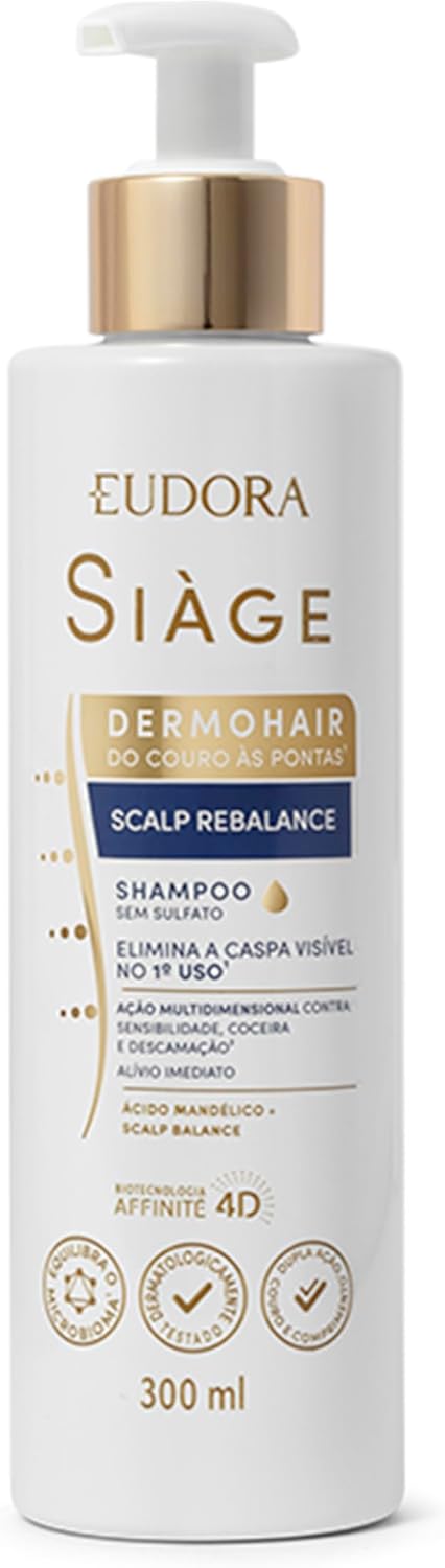 Shampoo Anticaspa Siàge DermoHair Scalp Rebalance 300ml