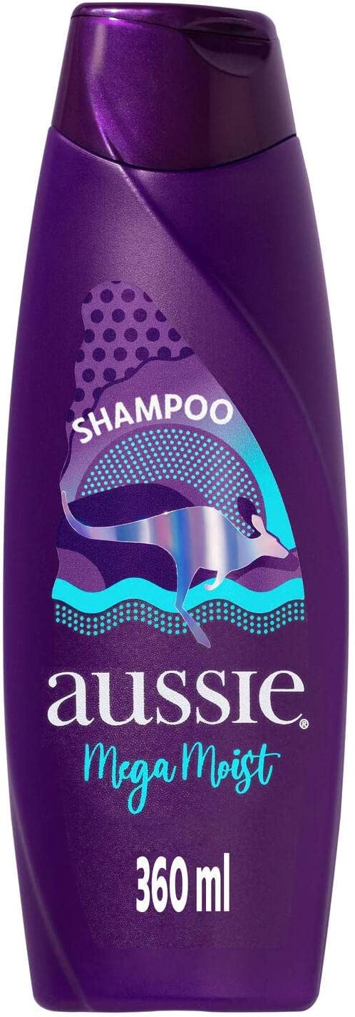Shampoo Aussie Mega Moist Super Hidratação 360ml