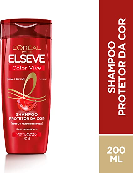Shampoo L'Oréal Paris Elseve Colorvive 200ml