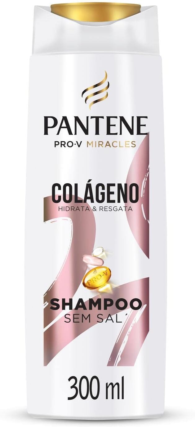 Shampoo Pantene Colágeno Hidrata & Resgata 300ml