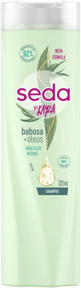 Shampoo Seda by Rayza Babosa + Óleos 325ml
