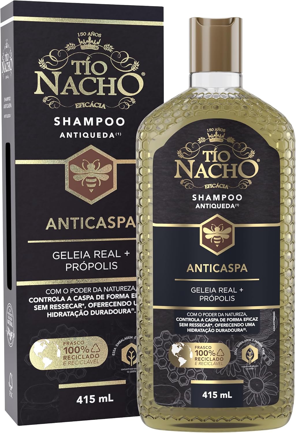 Shampoo Tío Nacho Anticaspa 415ml