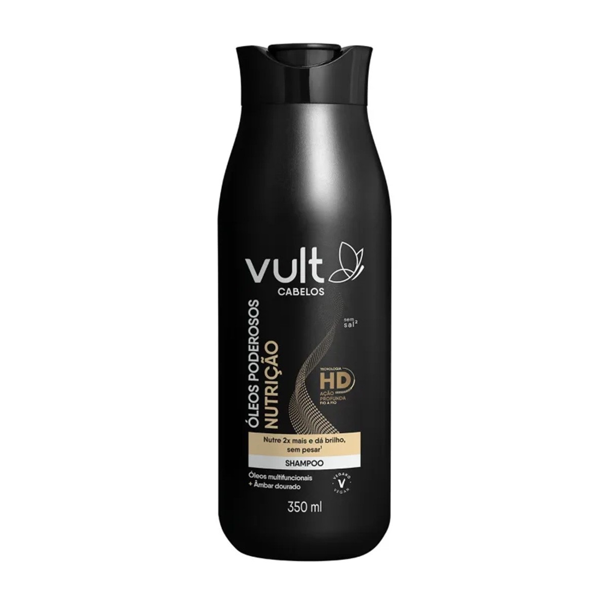 Shampoo Vult Cabelos Óleos Poderosos Nutrição 350ml