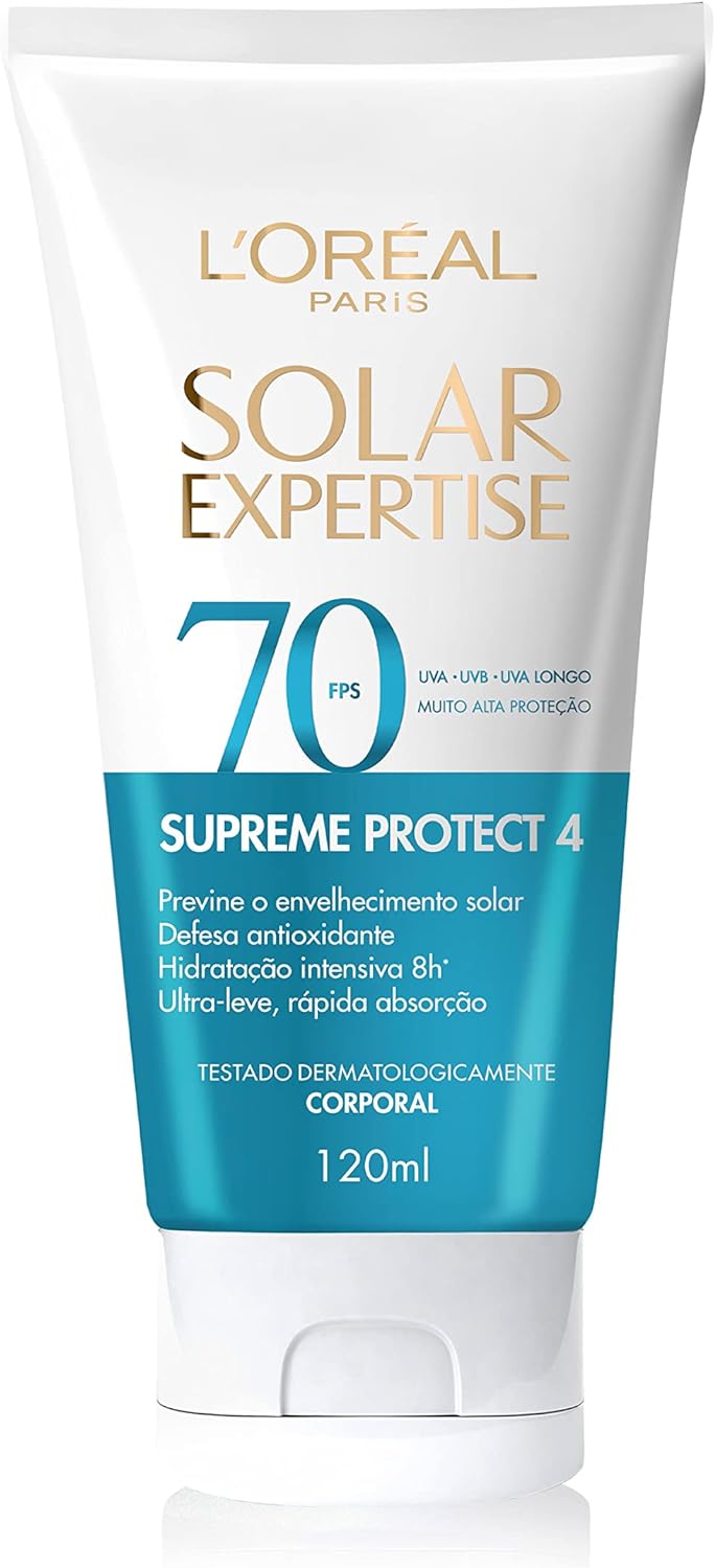 Solar Expertise Supreme L'Oreal Protetor Solar Corporal Loção FPS70 120ml