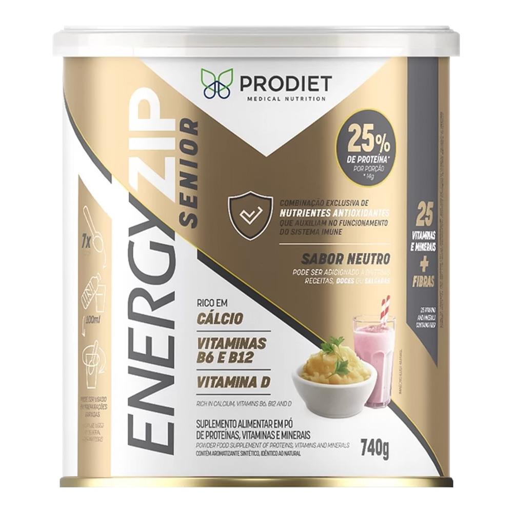 Suplemento Alimentar Energyzip Senior Sabor Neutro 740g