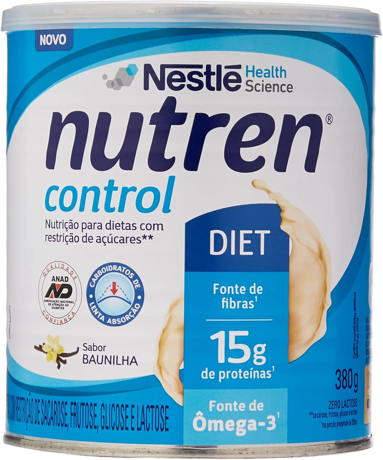 Suplemento Alimentar Nutren Control Baunilha 380g