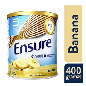 Suplemento Nutricional Ensure Sabor Banana 400g