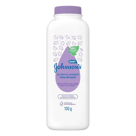 Talco Pó Dermo Protetor Johnson's Baby Hora do Sono 100g