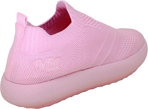 Tênis Ortopédico Flyfeet Nuvem Knit Rosa 36/37 AC357