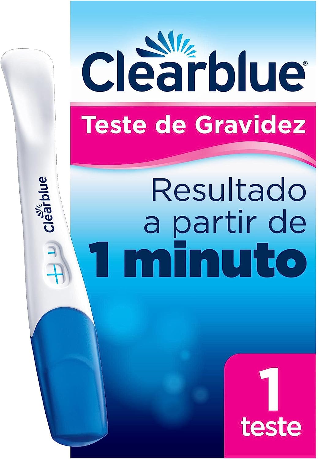 Teste de Gravidez Clearblue Detecção Rápida 1 unidade