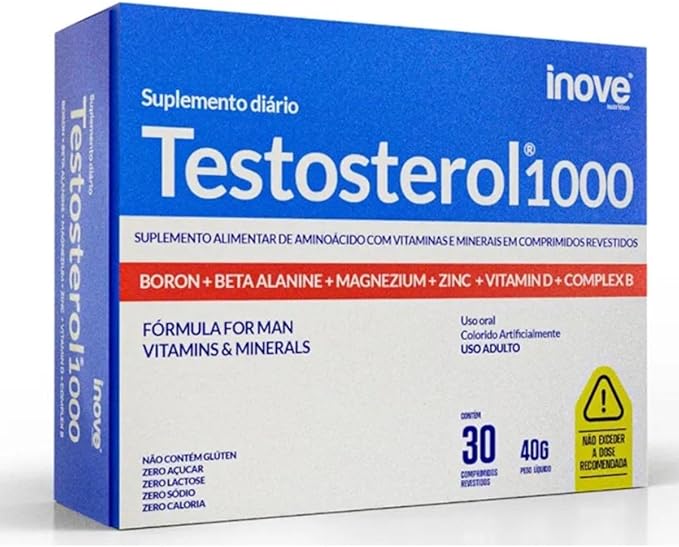 Testosterol 1000 Inove Nutrition 30 comprimidos