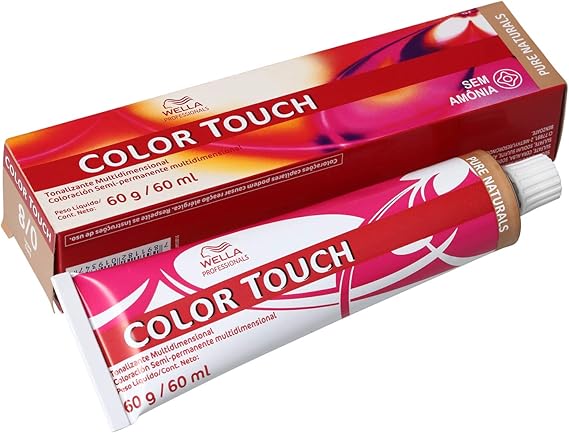 Tonalizante Color Touch Wella Professionals 8.0 Louro Claro 60g