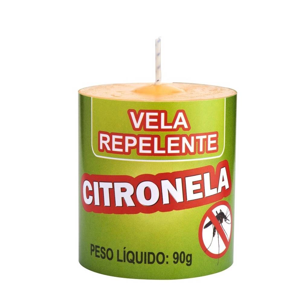Vela Citronela Repele os Insetos 90g