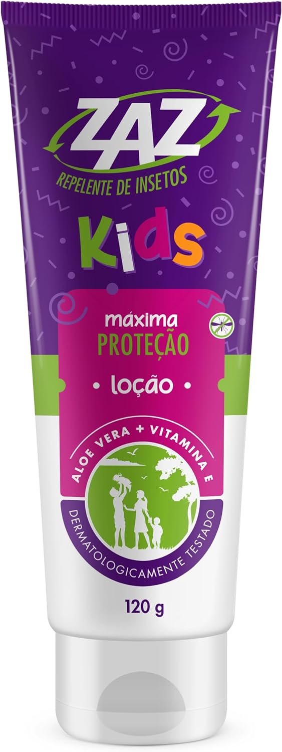 Zaz Kids Repelente de Insetos Loção 120g
